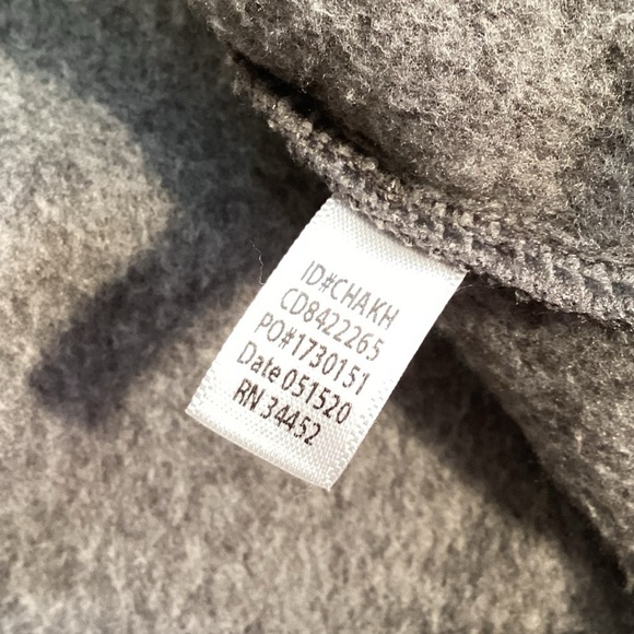 Cuddl Duds Top Light Gray Fleecewear With Stretch Long Sleeve Crewneck Medium - Picture 6 of 8